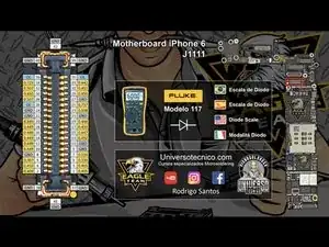 Diode values, iPhone 6 front end camera J1111