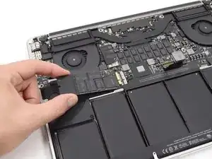 MacBook Pro 15" Retina Display Late 2013 SSD Replacement