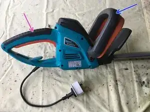 Gardena EasyCut42 mains hedge trimmer. Choosing carbon brushes