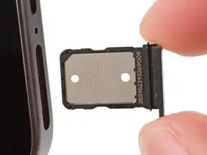 Google Pixel 9a SIM Card Tray Removal