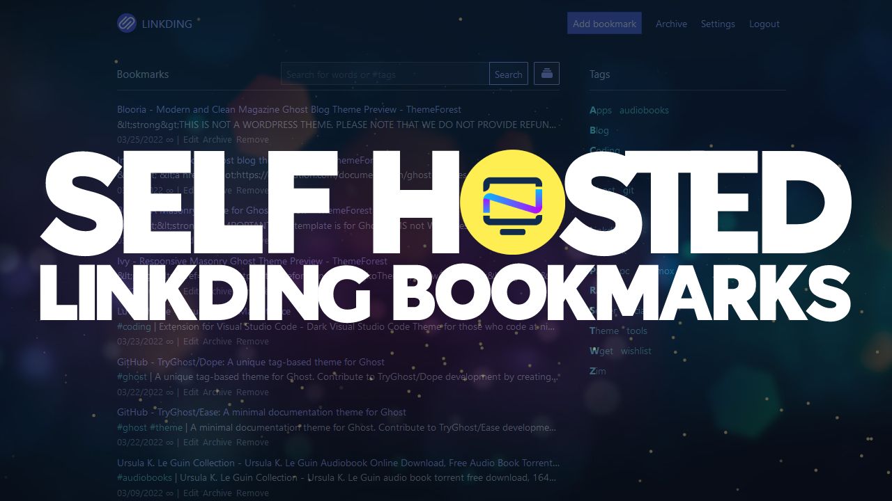 LinkDing - Why I Gave Up Fancy Dashboards For A Simple Bookmark Application