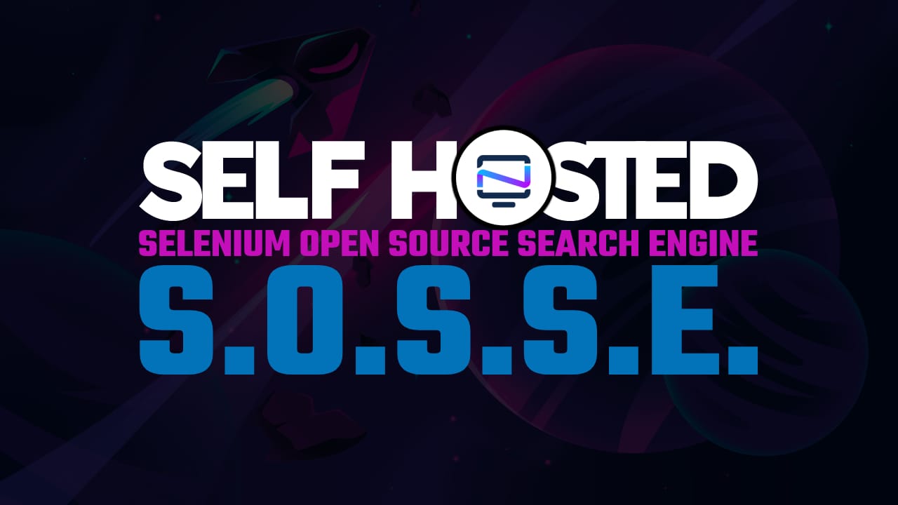 SOSSE: Open-Source, Self-Hosted Digital Archiving & Search Engine Solution