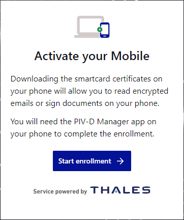 Activate your mobile