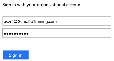 Login credentials prompt Login credentials prompt