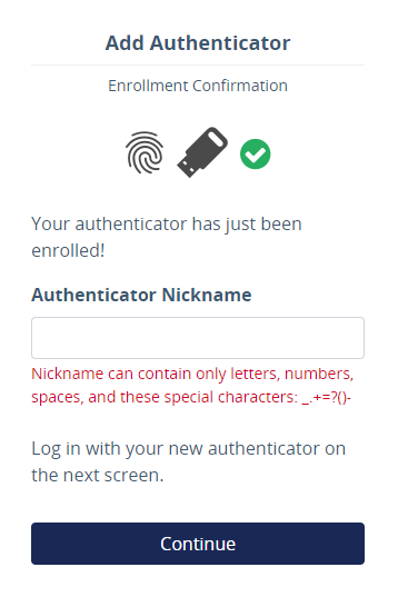 Example error below field