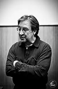 Yuri Shevchuk in Saint Petersburg Theological Academy, 2012.