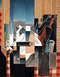 Juan Gris, 1913, Violin and Guitar, oil on canvas, 81 x 60&nbsp;cm