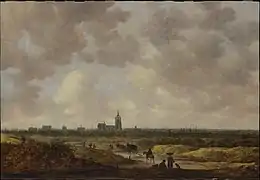 View of The Hague from the Northwest (1647), oil on panel, 66 x 96.2&nbsp;cm., Metropolitan Museum of Art