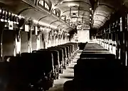 Interior of lecture car for teaching Crop Production.
