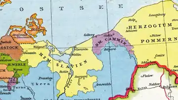Territory (violet) about 1250&nbsp;