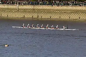 Cambridge Women's Blues boat