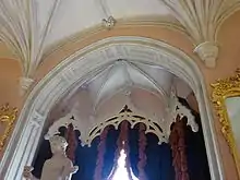 Bodelwyddan Castle Gothic window alcove 1802–8.