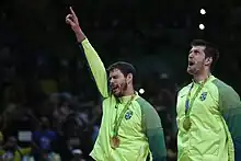 Medal ceremony - 2016 Olympic Champions