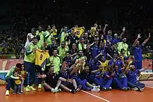 Medal ceremony - 2016 Olympic Champions