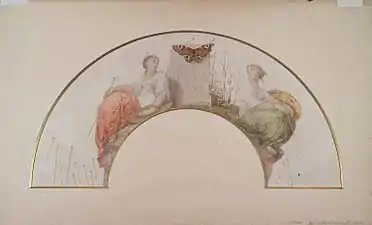 Entomologist (Design for a Fan)