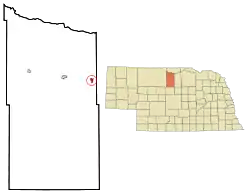 Location of Long Pine, Nebraska
