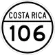 National Secondary Route 106 shield}}