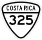 National Tertiary Route 325 shield}}