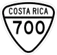National Tertiary Route 700 shield}}