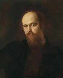 Portrait of Dante Gabriel Rossetti c. 1871, by George Frederic Watts