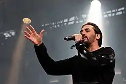 Gringe at the Festival des Vieilles Charrues in 2019