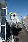 Harpoon anti-ship missiles on Argyll