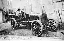1905 Pope-Toledo with driver Herbert Lytle for the Gordon Bennett Cup