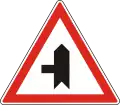 A-029Side road with priority on left