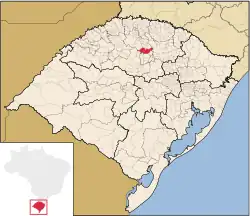 Location of Carazinho