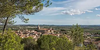 A general view of Murviel-lès-Béziers