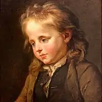 Pierre-Alexandre Wille (1748-1837), Portrait of a Young Boy
