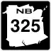 Route&nbsp;325 marker