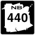 Route&nbsp;440 marker