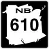 Route&nbsp;610 marker
