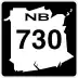 Route&nbsp;730 marker