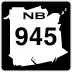 Route&nbsp;945 marker