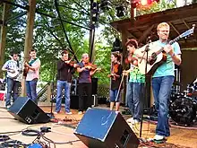 Northwest String SummitNorth Plains, Oregon August 2007Noam Pikelny, Luke Bulla, Darol Anger & Brittany Haas