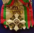 Order of Civil Merit Grand Cross badge and sash (Bulgaria before 1946) - Tallinn Museum of Orders