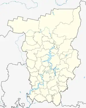 Chaykovsky is located in Perm Krai