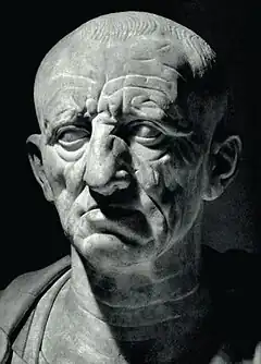 The Patrician Torlonia bust of Cato the Elder. 1st century BC
