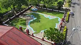 Dapitan's Mindanao relief map (c. 1892), a National Cultural Treasure