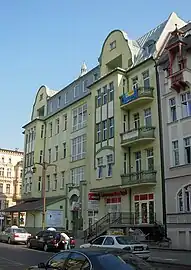 View from Słowacki street