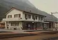 station building in 1990