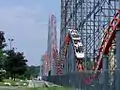 Steel Force's final airtime hills