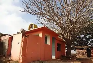 Temple near the view-point