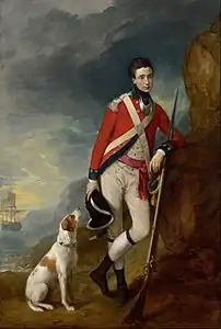 An officer of the 4th Regiment of Foot (c. 1776–1780), National Gallery of Victoria