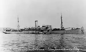 SS Odenwald as USS&nbsp;Newport News&nbsp;(AK-3)