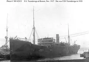 USS&nbsp;Ticonderoga in Boston Harbor, Massachusetts