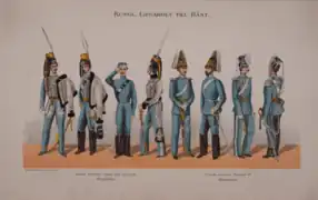Uniforms of the regiment