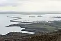Holyhead Breakwater and harbour from the summit
